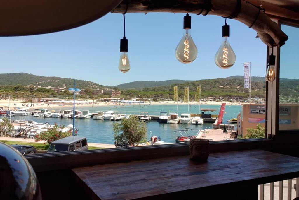 Face Mer Entre Plage Et Marina Bormes-les-Mimosas Luaran gambar