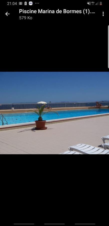 Face Mer Entre Plage Et Marina Bormes-les-Mimosas Luaran gambar